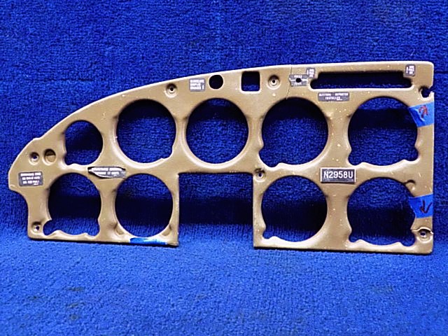 69816-03 Piper - COVER - Instrument panel. upper left (See Details)